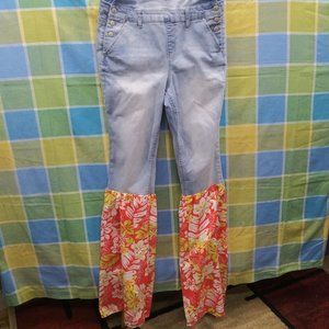 2215 Jeaniemade Size 13j Overalls Bell-Bottoms